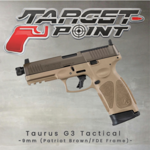 Taurus G3 Tactical 9mm (Patriot Brown/FDE Frame)