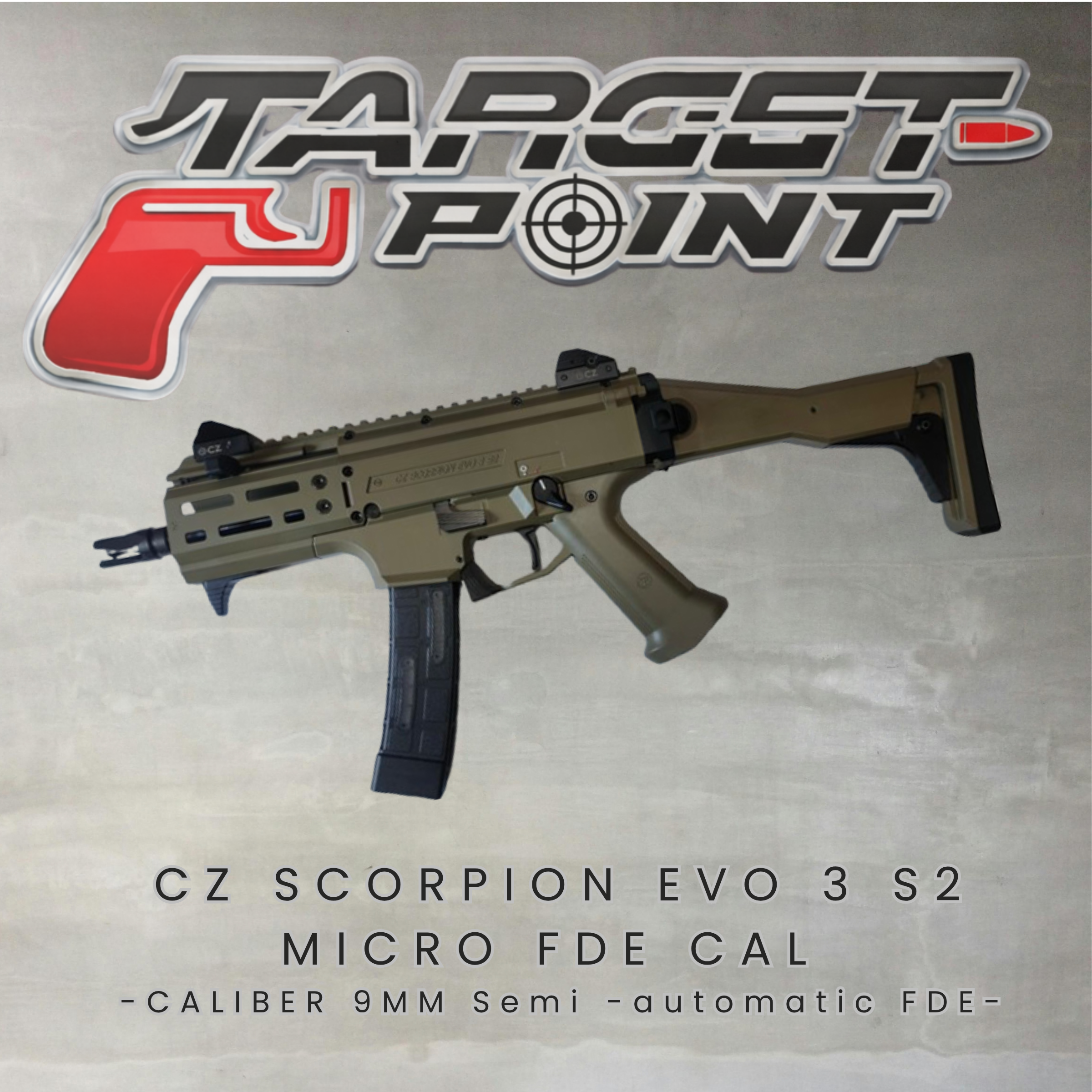 CZ SCORPION EVO 3 S2 MICRO FDE CAL