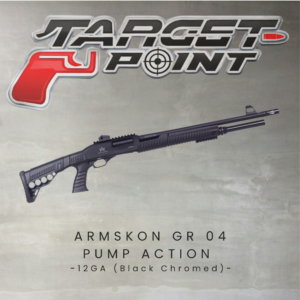 ARMSKON GR 04 PUMP ACTION -12GA (Black Chromed)