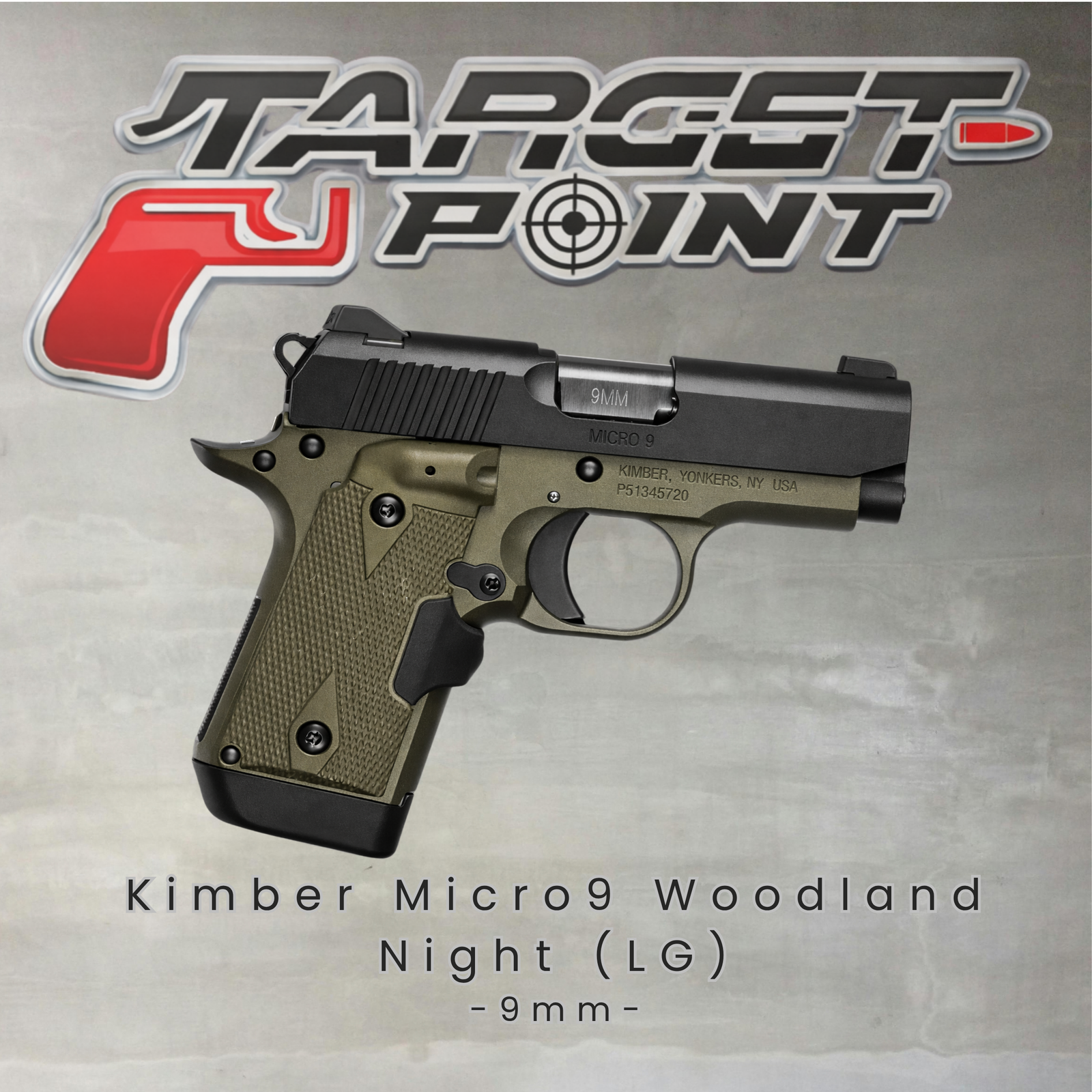 Kimber Micro9 Woodland Night (LG) 9mm