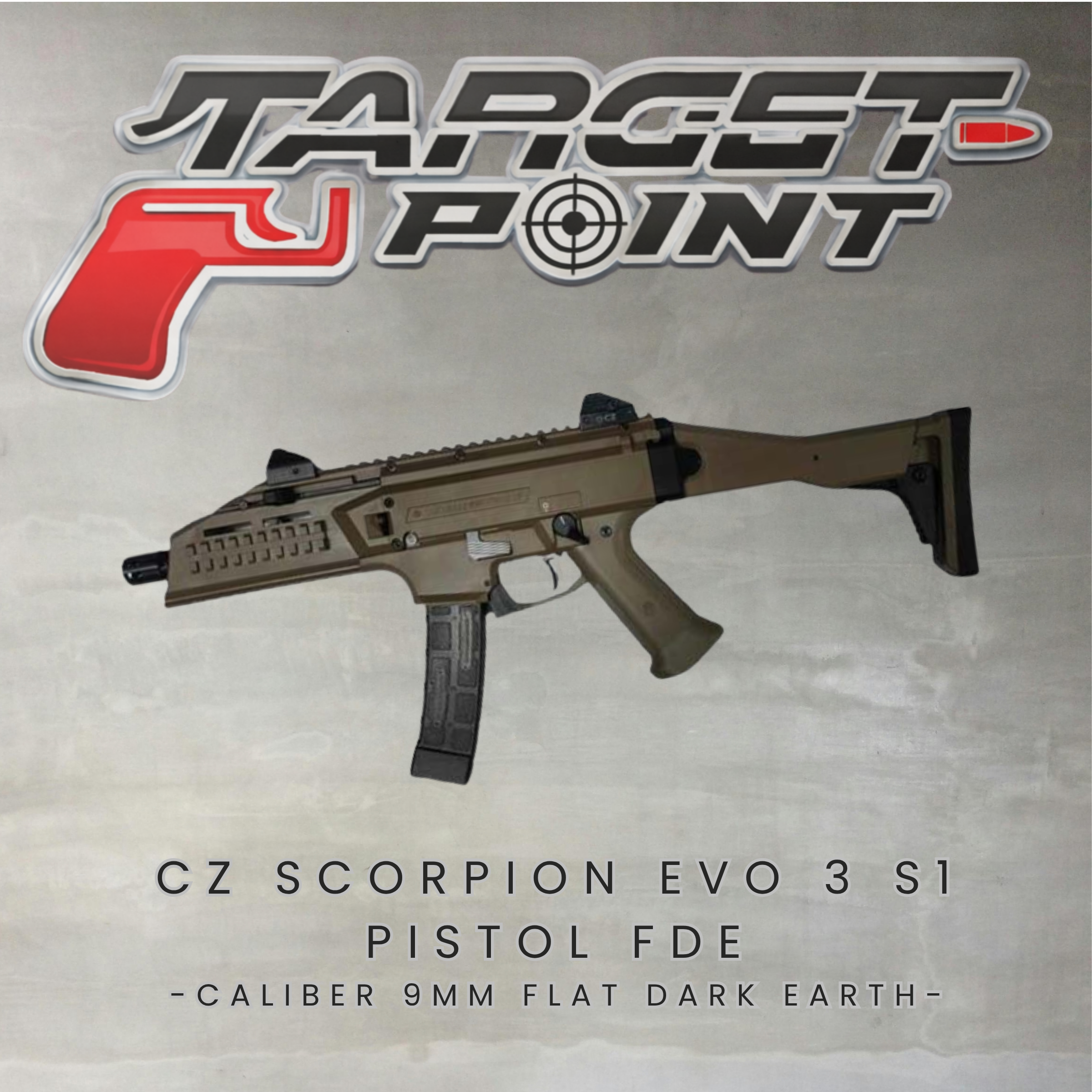CZ SCORPION EVO 3 S1 PISTOL FDE