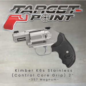 Kimber K6s Stainless (Control Core Grip) 2″ .357 Magnum