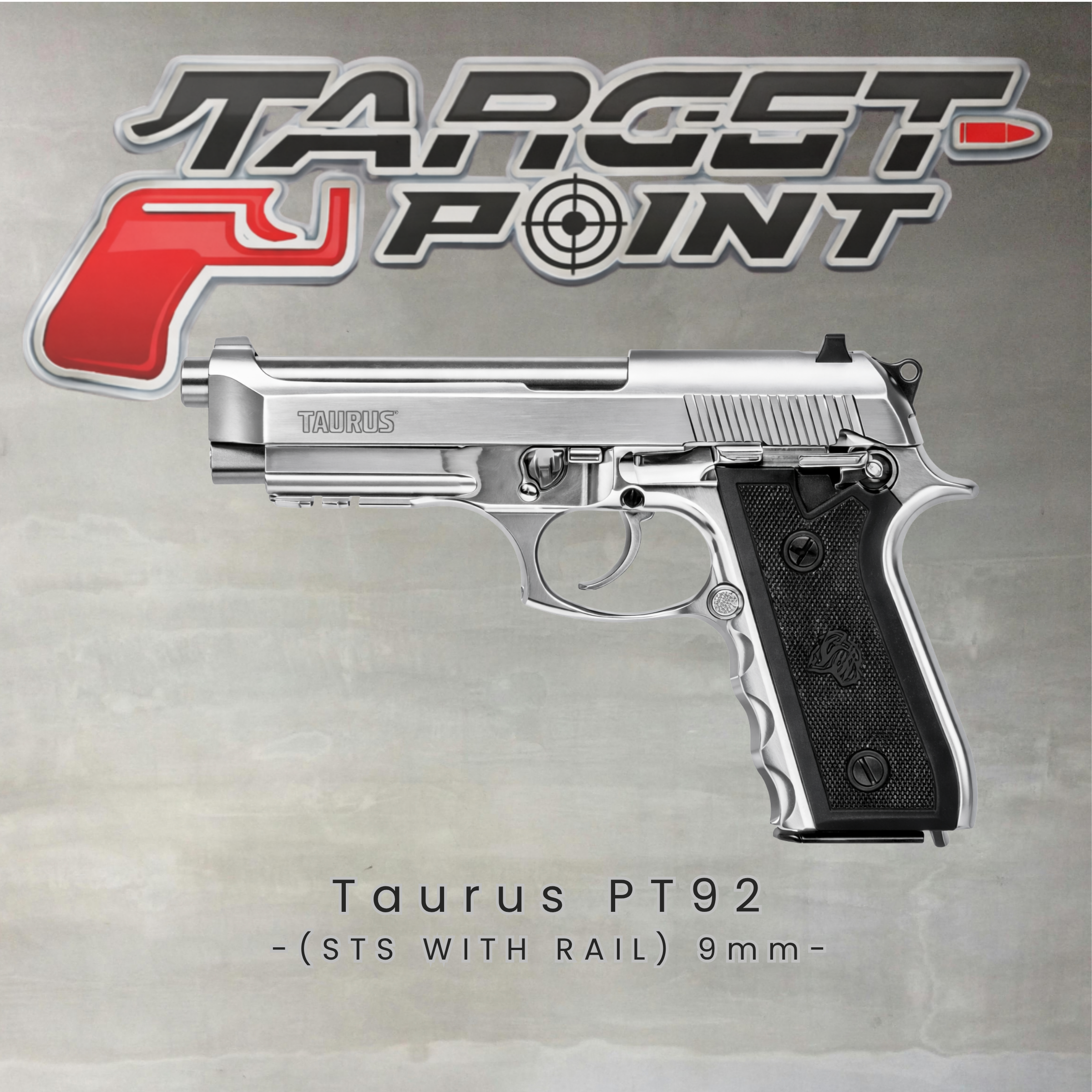 Taurus PT92 (STS WITH RAIL) 9mm