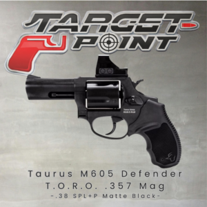 152 Taurus M605 Defender T.O.R.O. .357 Mag/.38 SPL+P Matte Black