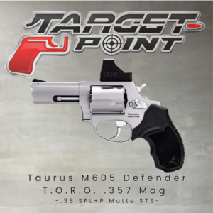154 Taurus M605 Defender T.O.R.O. .357 Mag/.38 SPL+P Matte STS