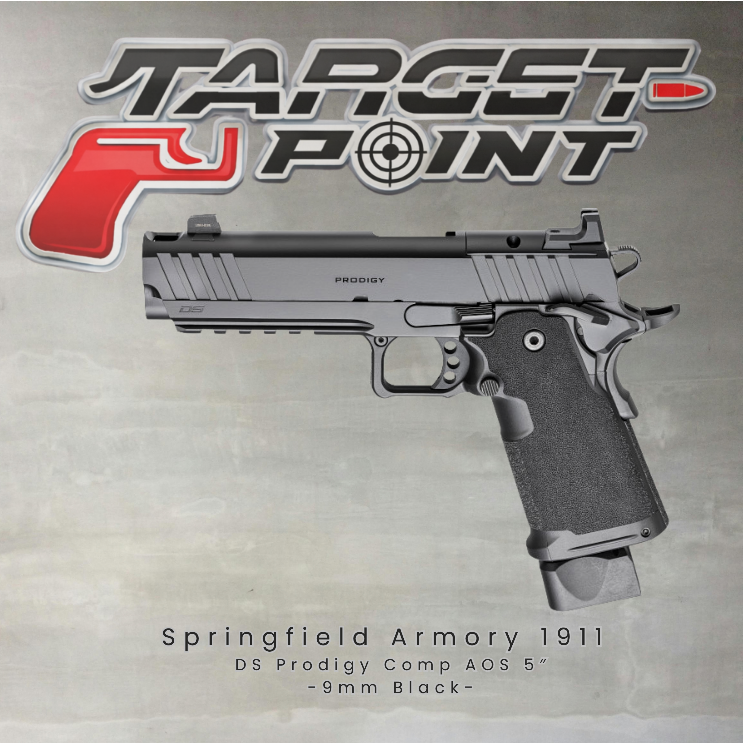 Springfield Armory 1911 DS Prodigy Comp AOS 5″ 9mm Black