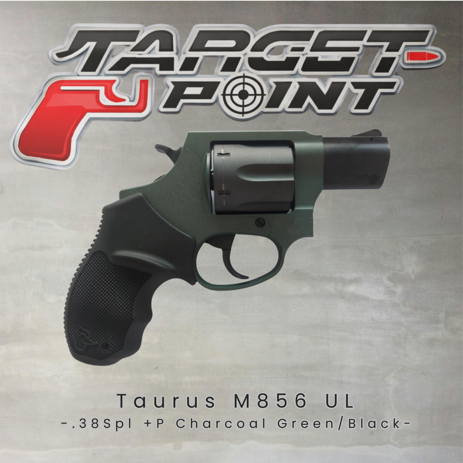 Taurus M856 UL .38Spl +P Charcoal Green/Black