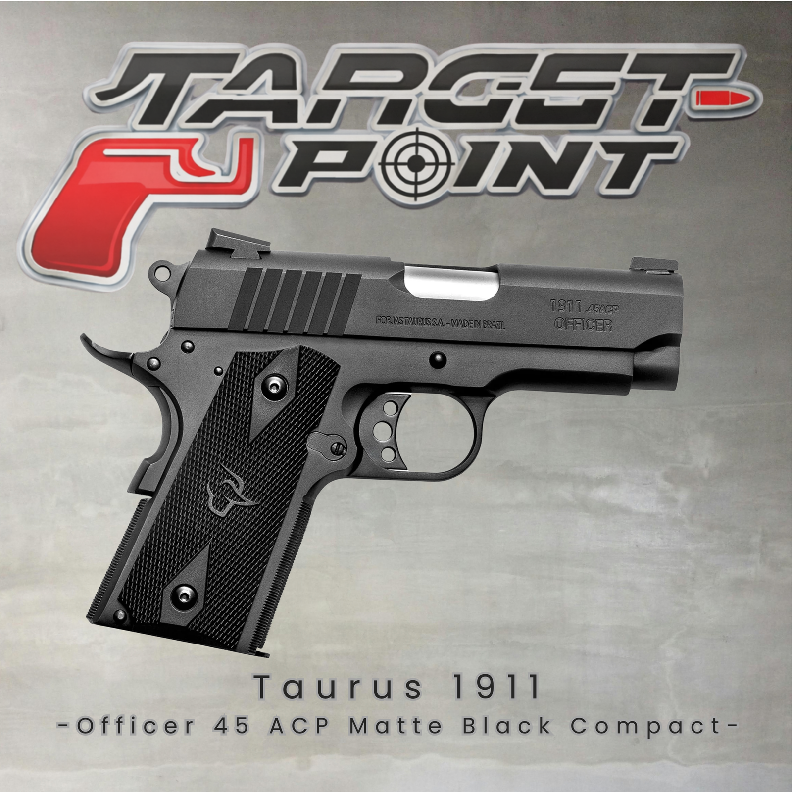 Taurus 1911 Officer .45 (Matte Black)