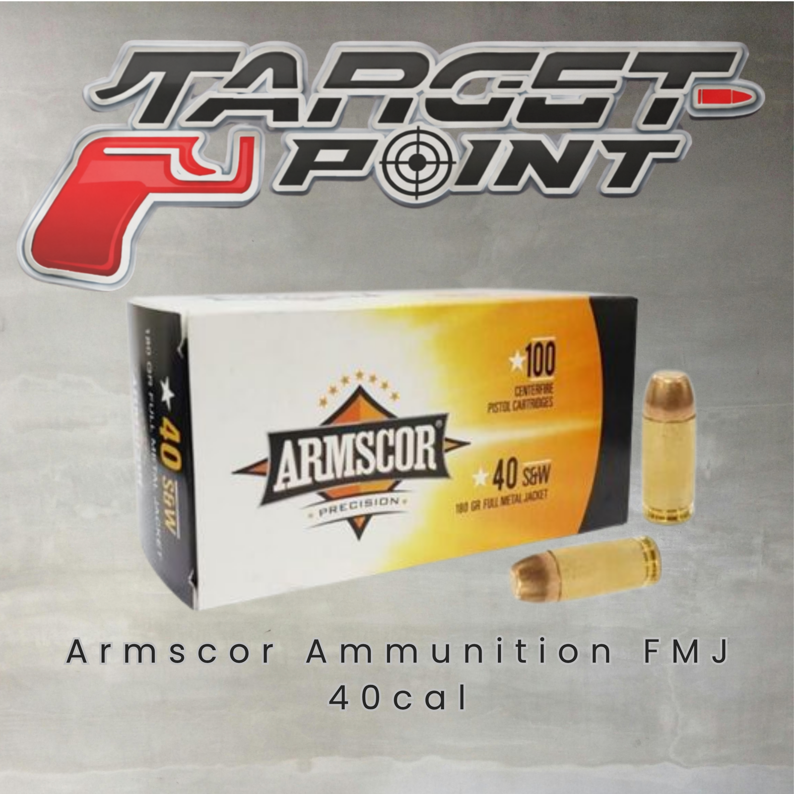 Armscor Ammunition FMJ 40cal