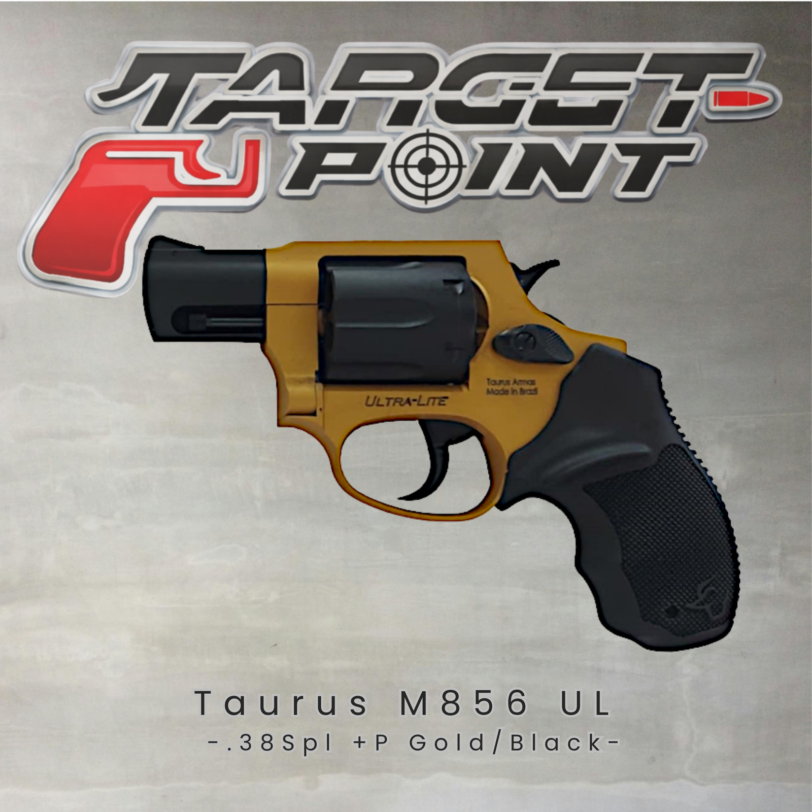 Taurus M856 UL .38Spl +P Gold/Black