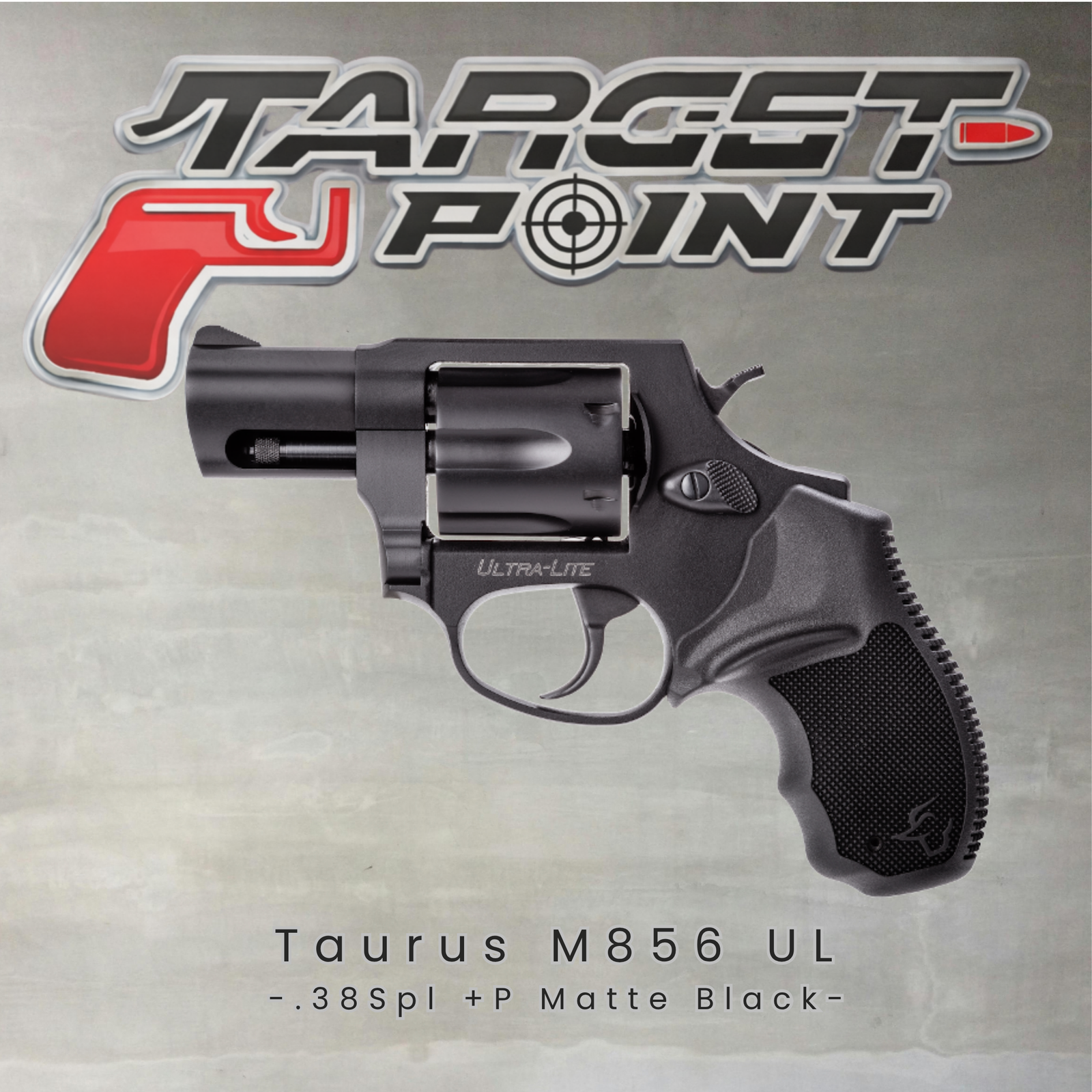 Taurus M856 UL .38Spl +P Matte Black
