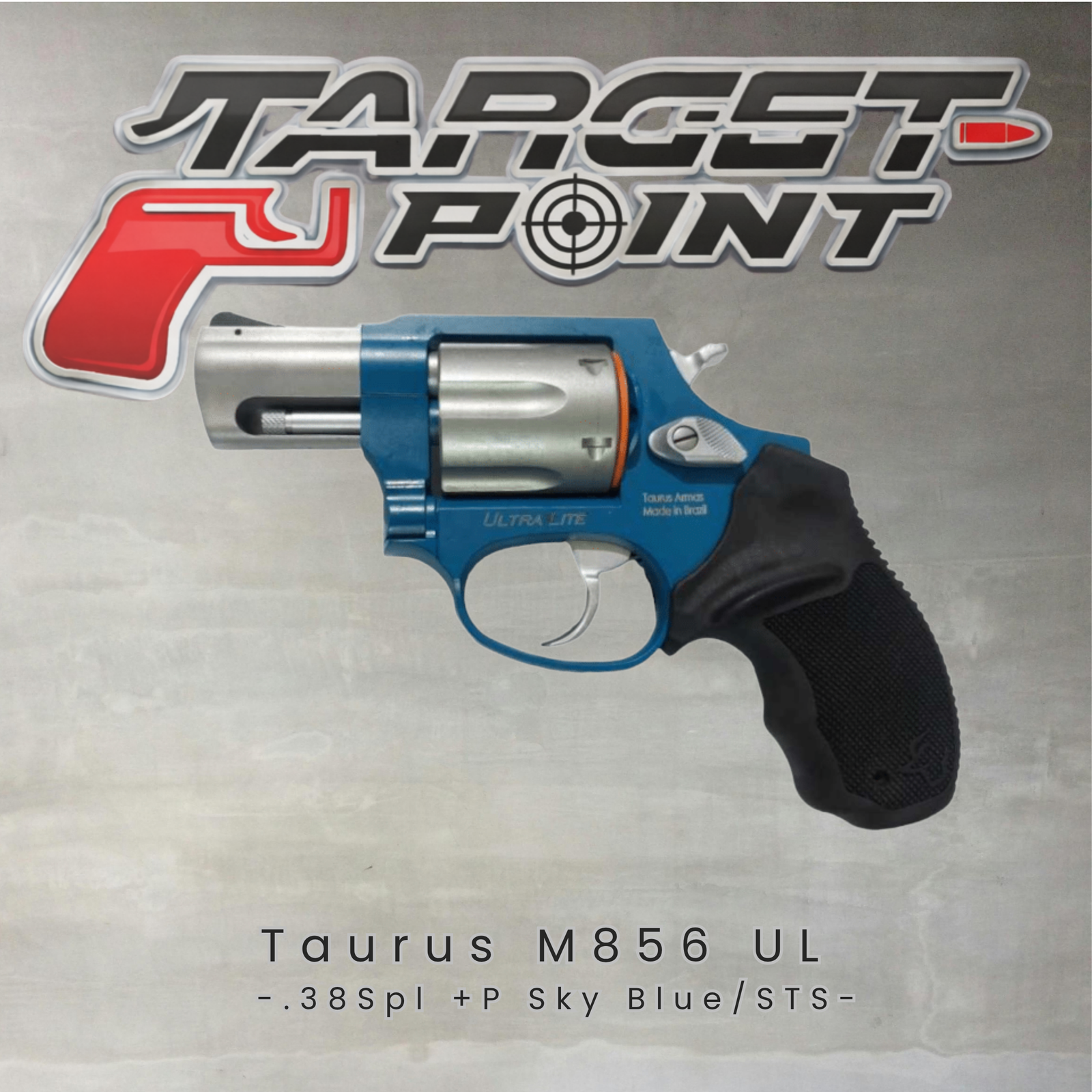 Taurus M856 UL .38Spl +P Sky Blue/STS