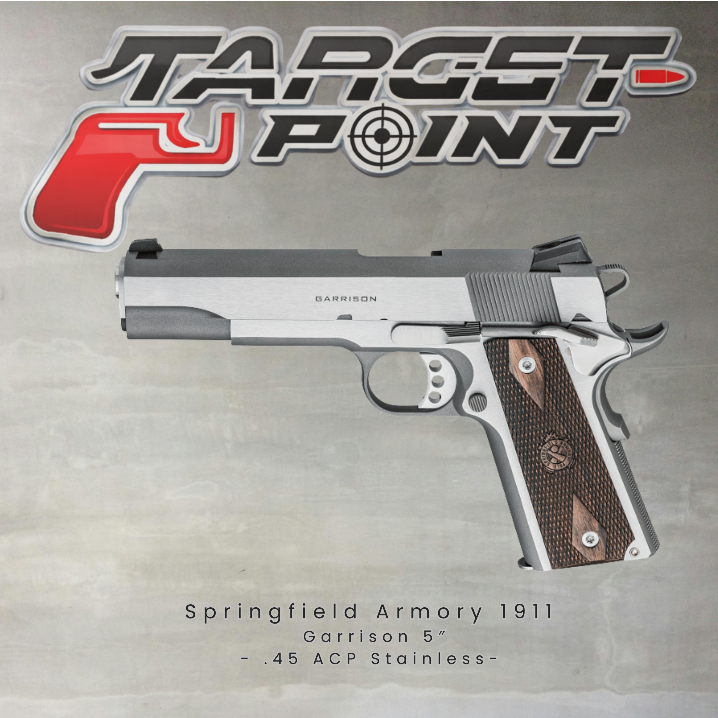 Springfield Armory 1911 Garrison 5″ .45 ACP Stainless