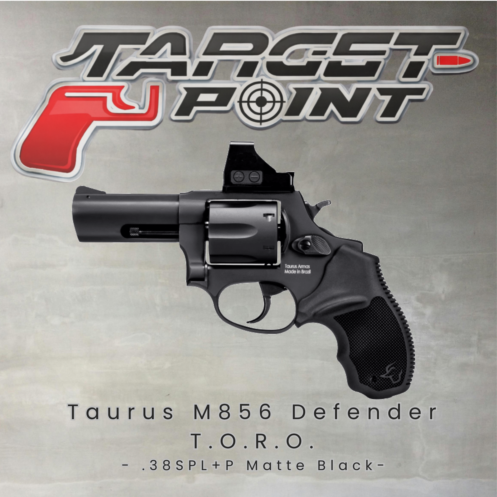 Taurus M856 Defender T.O.R.O. .38SPL+P Matte Black