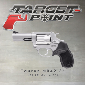 274 Taurus M942 3″ .22 LR Matte STS