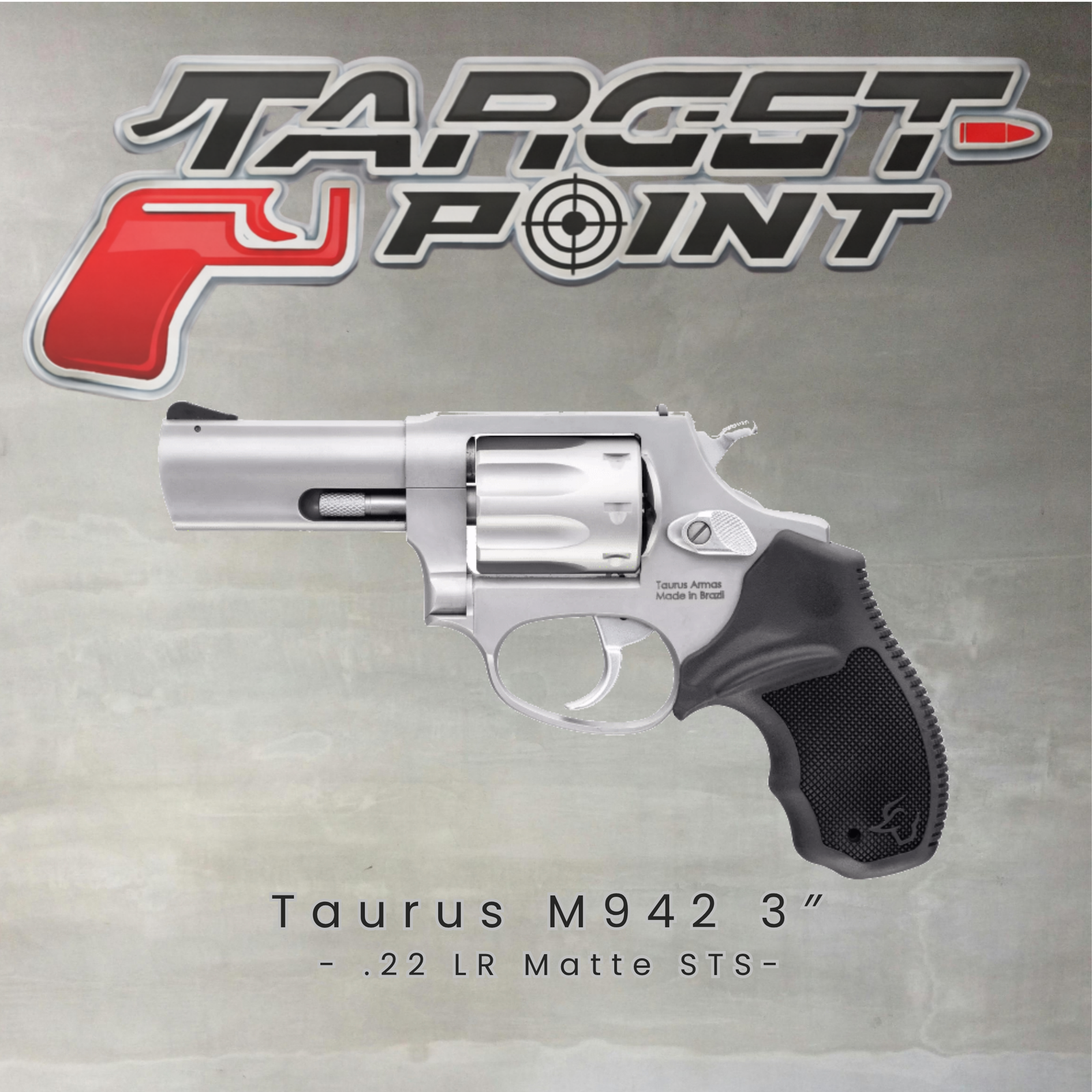 Taurus M942 3″ .22 LR Matte STS