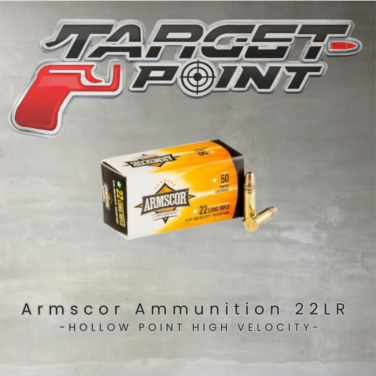 Armscor Ammunition 22LR – HOLLOW POINT HIGH VELOCITY