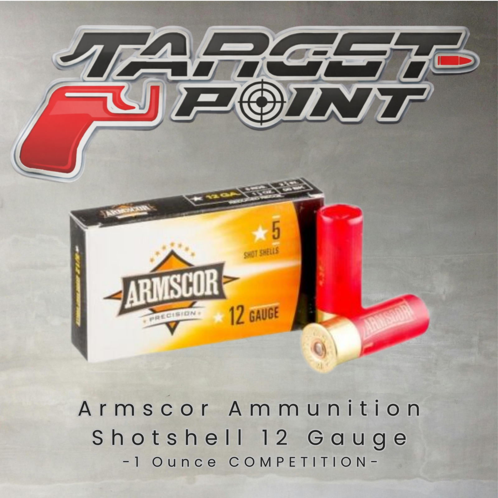Armscor Ammunition Shotshell 12 Gauge – 1 ounce COMPETITION
