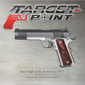 32 Springfield Armory 1911 Ronin 5″ 9mm Blued/Stainless