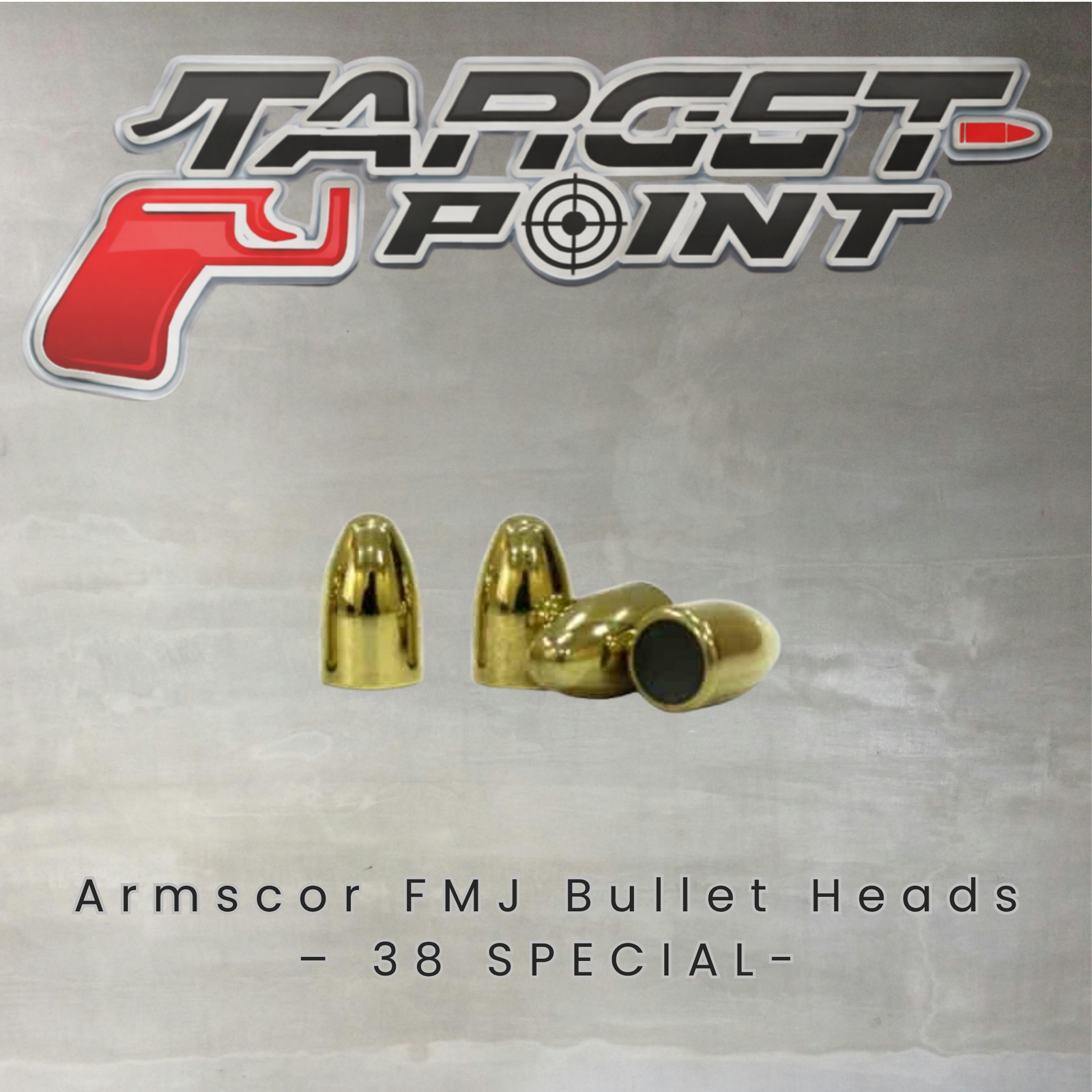 Armscor FMJ Bullet Heads – 38 SPECIAL
