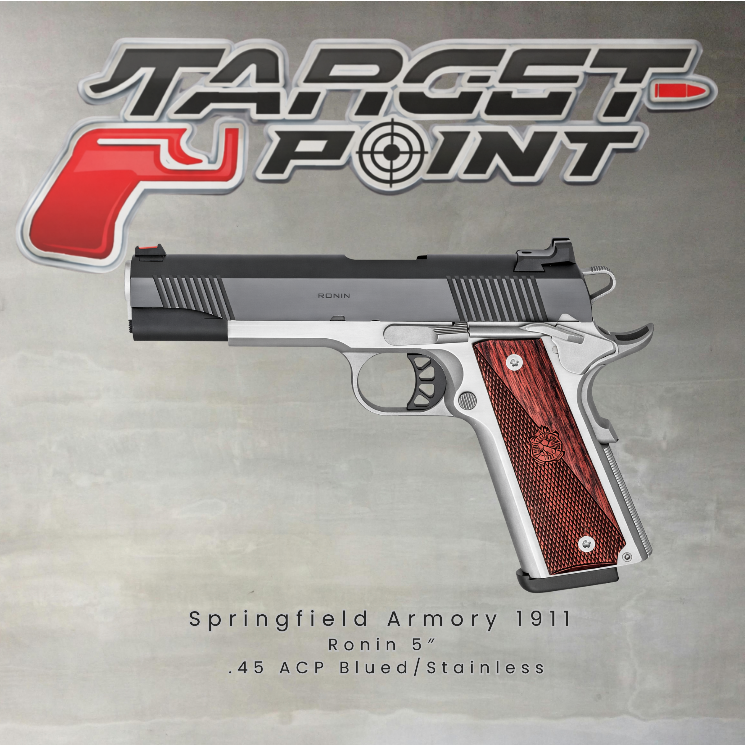 Springfield Armory 1911 Ronin 5″ .45 ACP Blued/Stainless