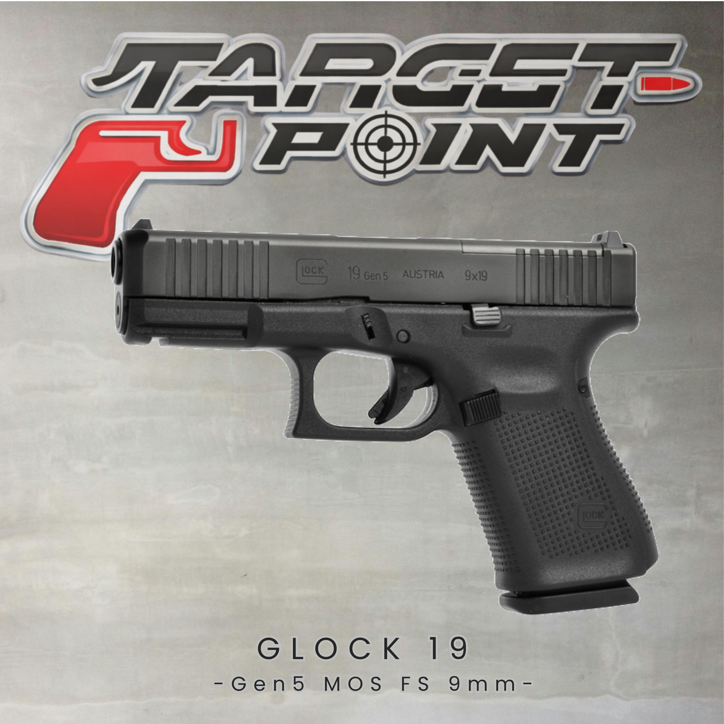 GLOCK 19 Gen5 MOS FS 9mm