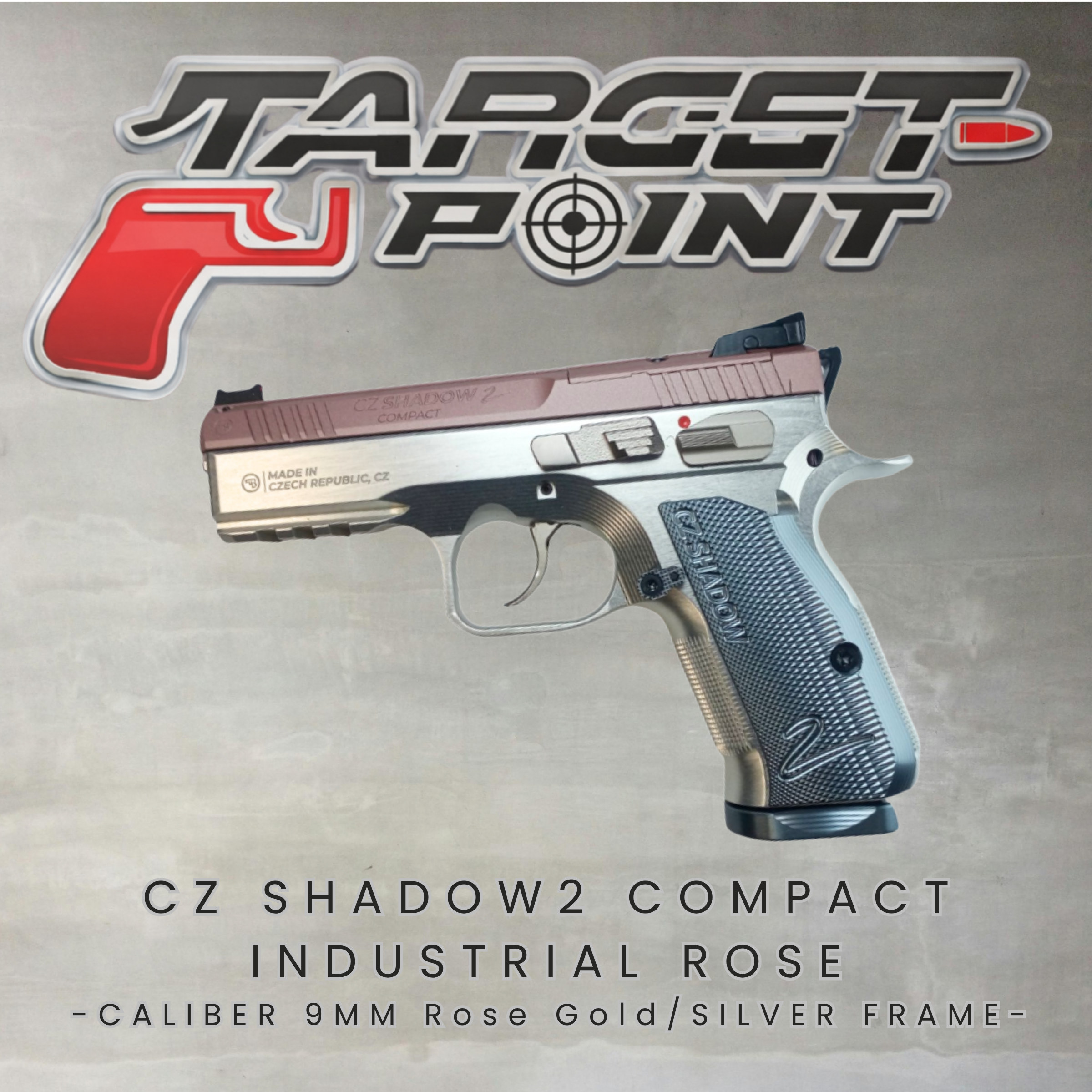 CZ SHADOW2 COMPACT INDUSTRIAL ROSE (FA-1232)