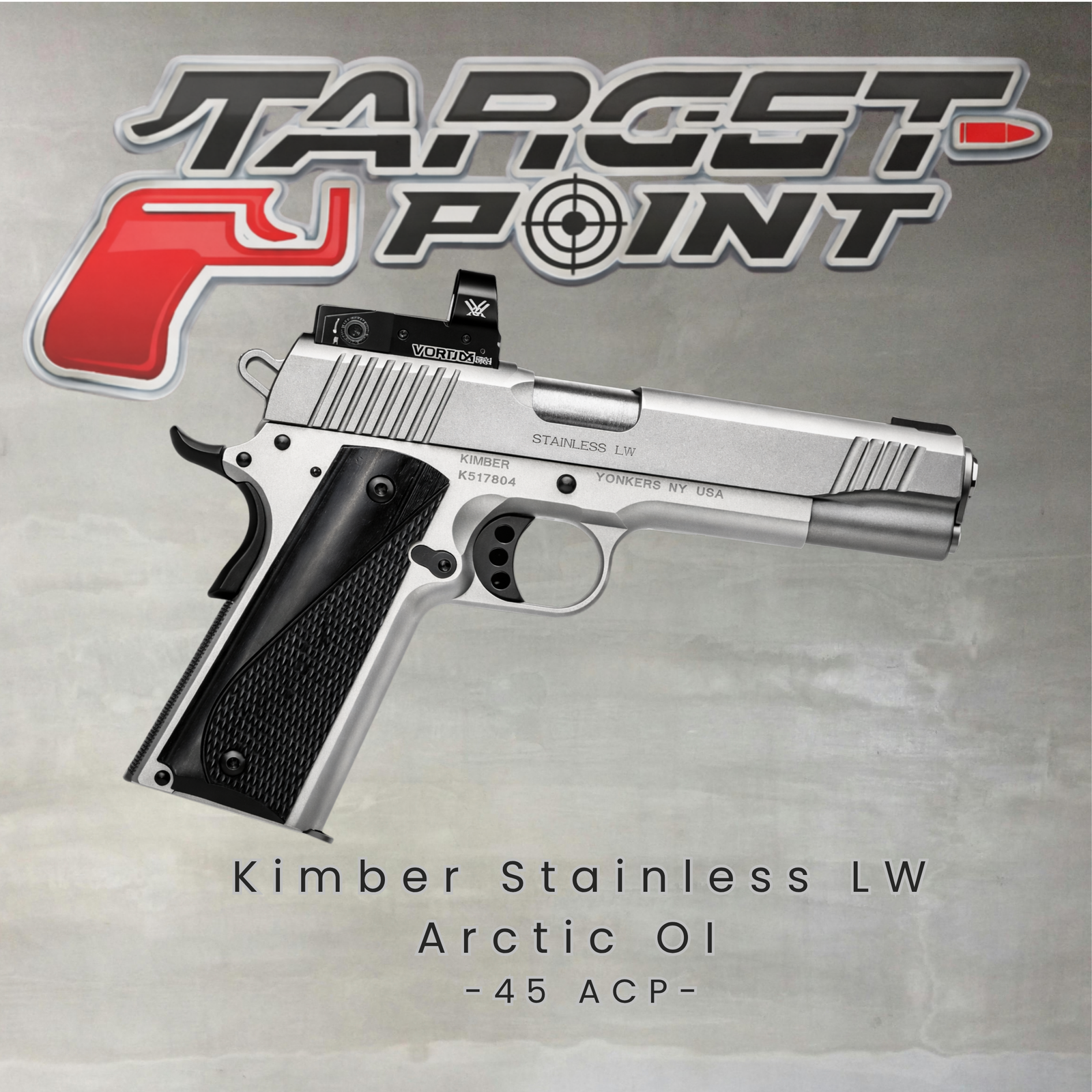 Kimber Stainless LW Arctic OI .45 ACP
