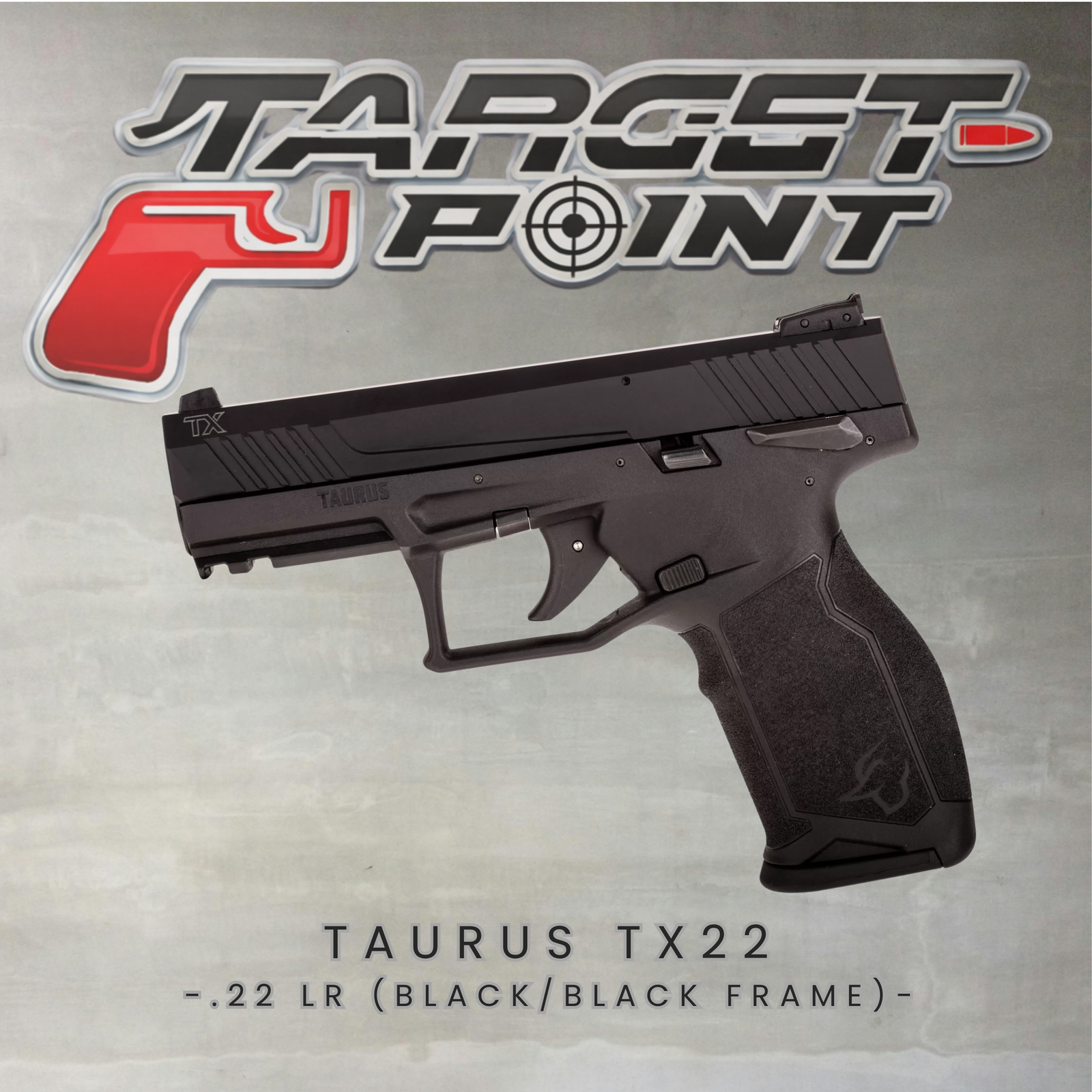 Taurus TX22 .22 LR (Black/Black Frame)
