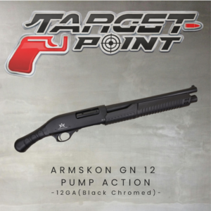 ARMSKON GN 12 PUMP ACTION -12GA (Black Chromed)