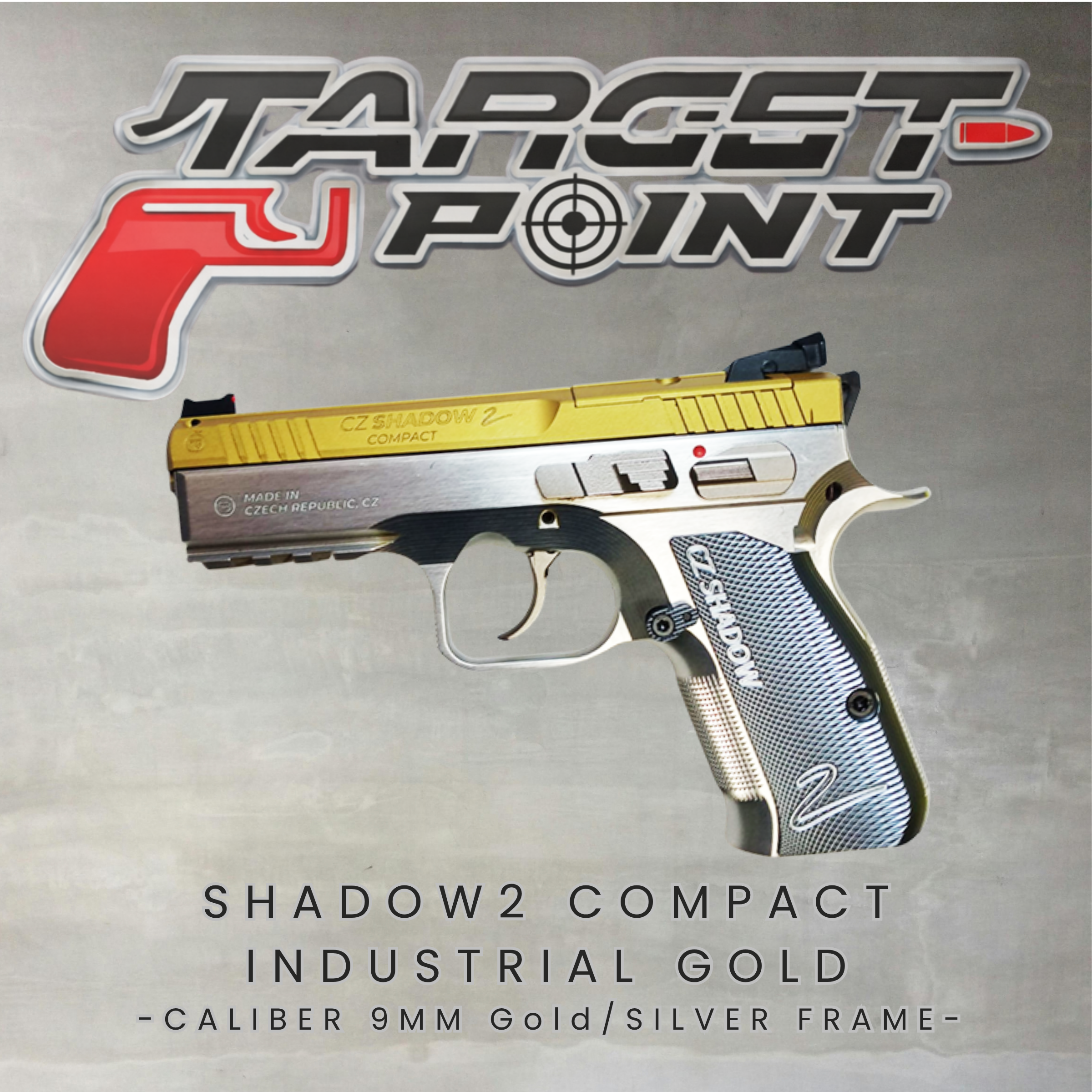 CZ SHADOW2 COMPACT INDUSTRIAL GOLD (FA-1231)