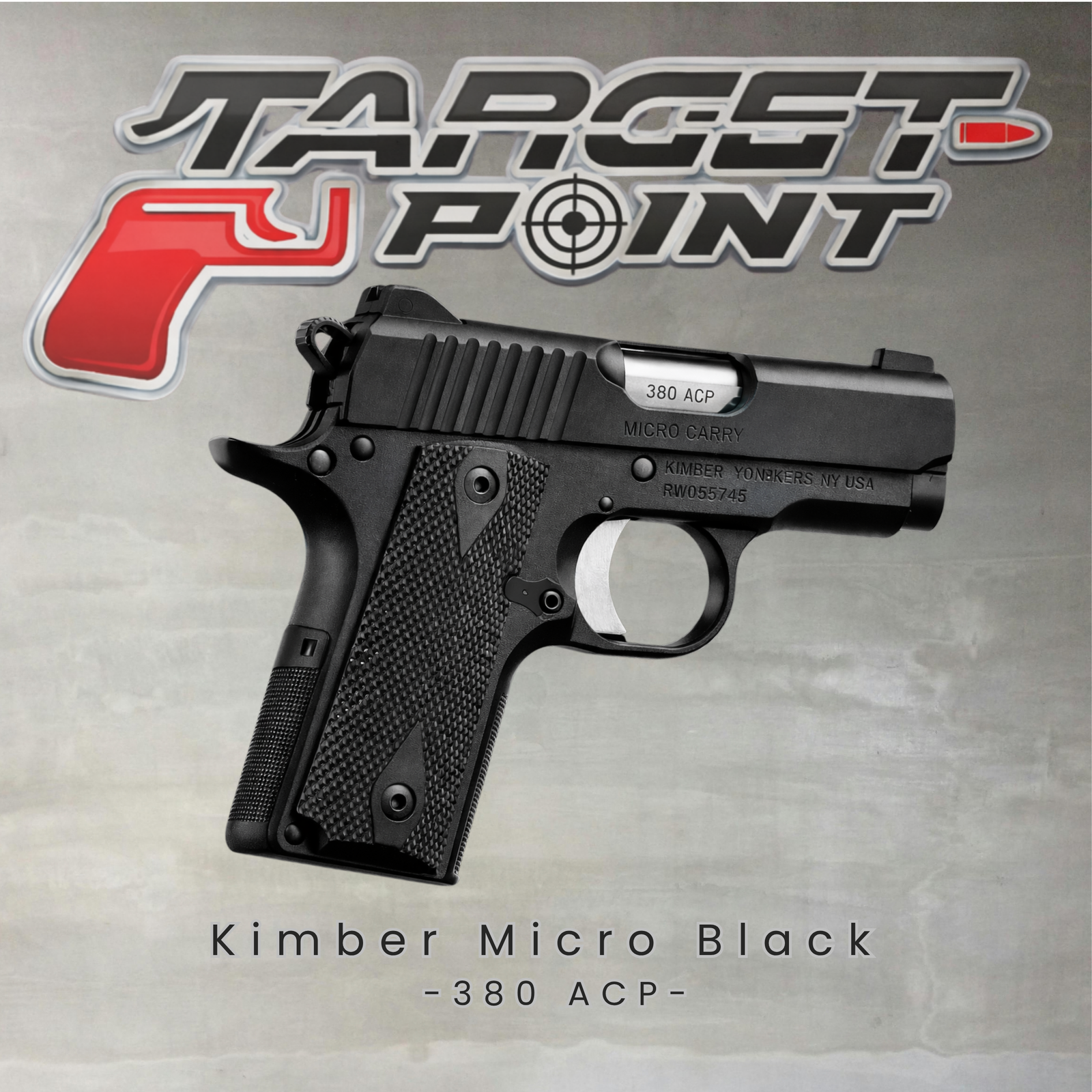 Kimber Micro Black .380 ACP