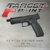 CZ P-10F CALIBER 9MM CZ P-10F CALIBER 9MM OR SR
