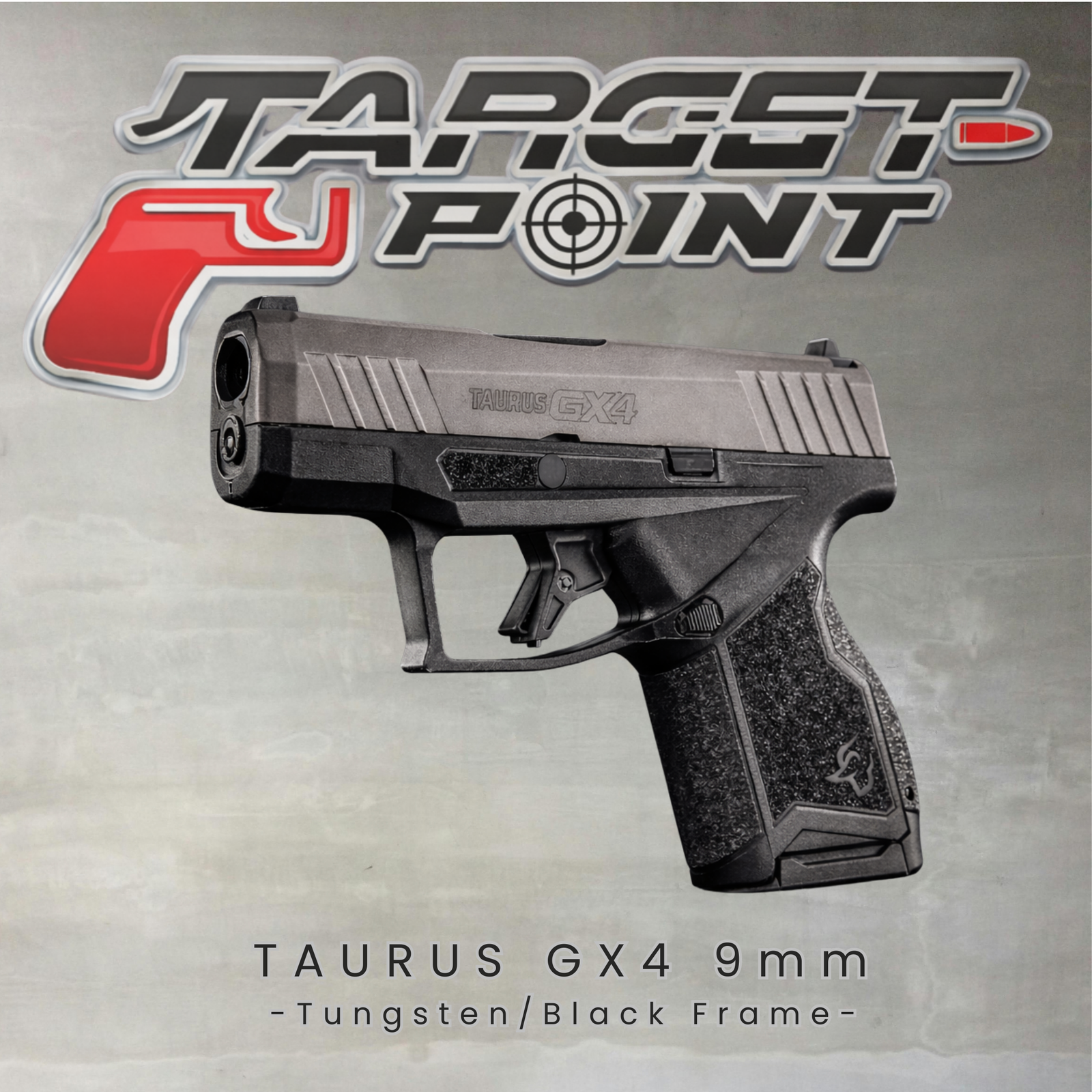 Taurus GX4 9mm (Tungsten/Black Frame)