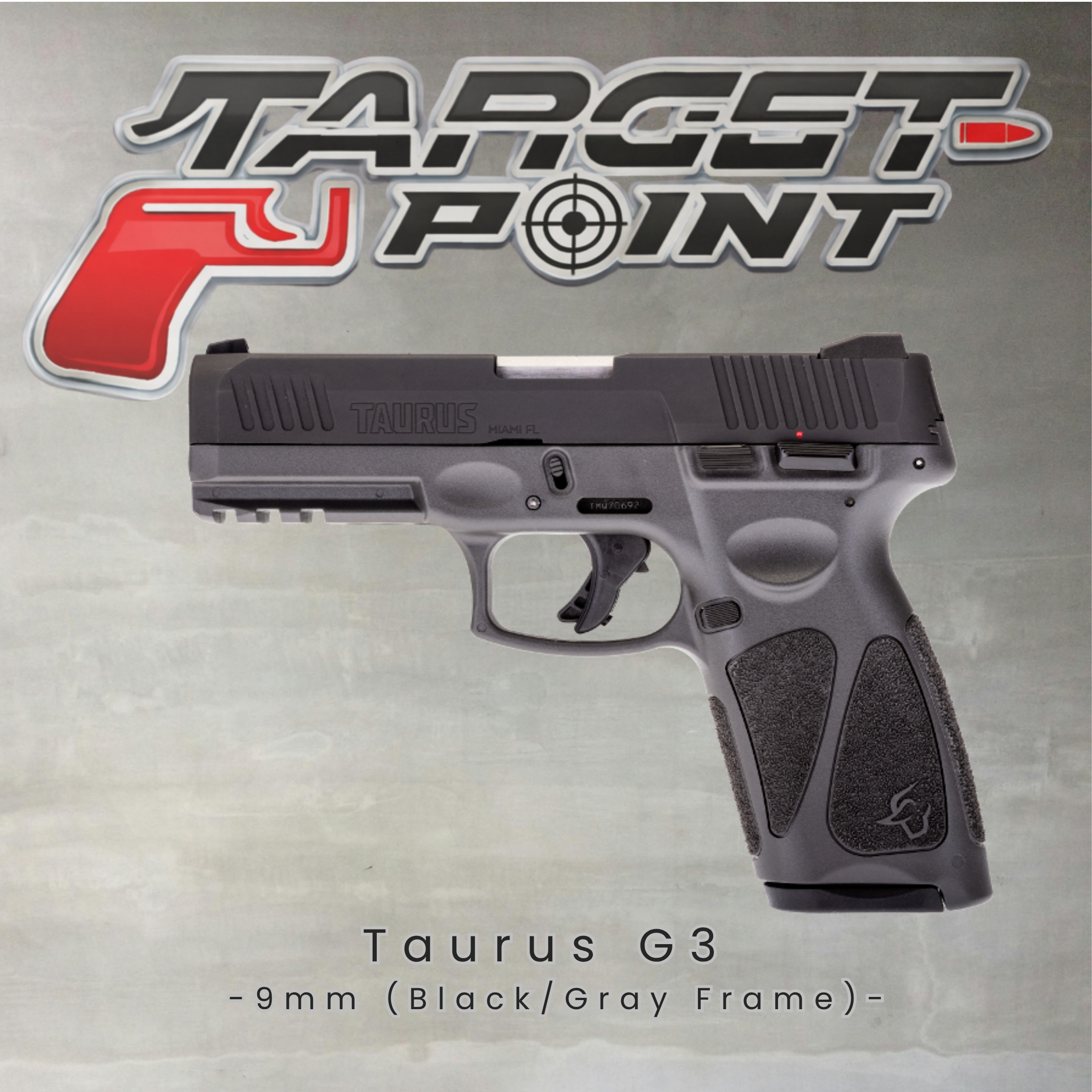 Taurus G3 9mm (Black/Gray Frame)