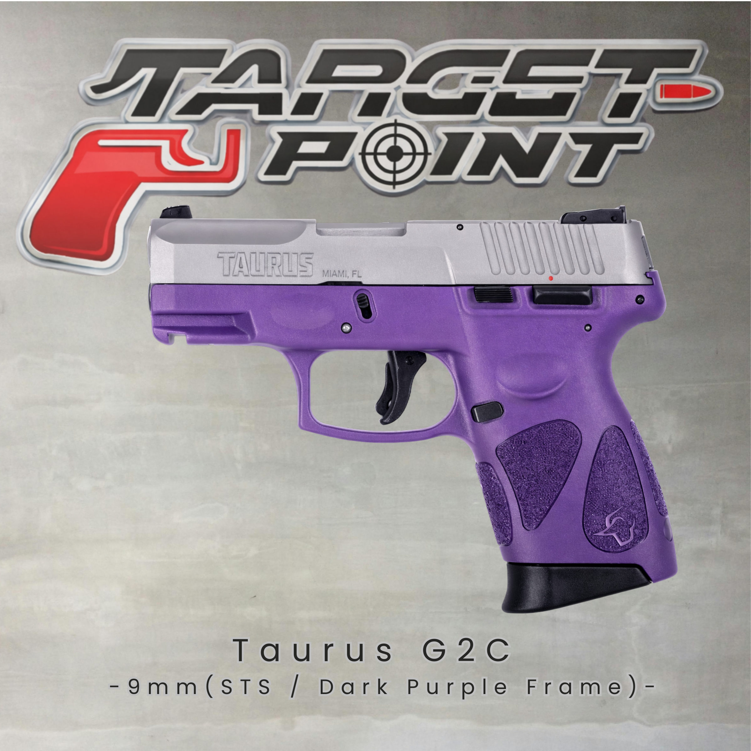 Taurus G2C 9mm (STS / Dark Purple Frame)