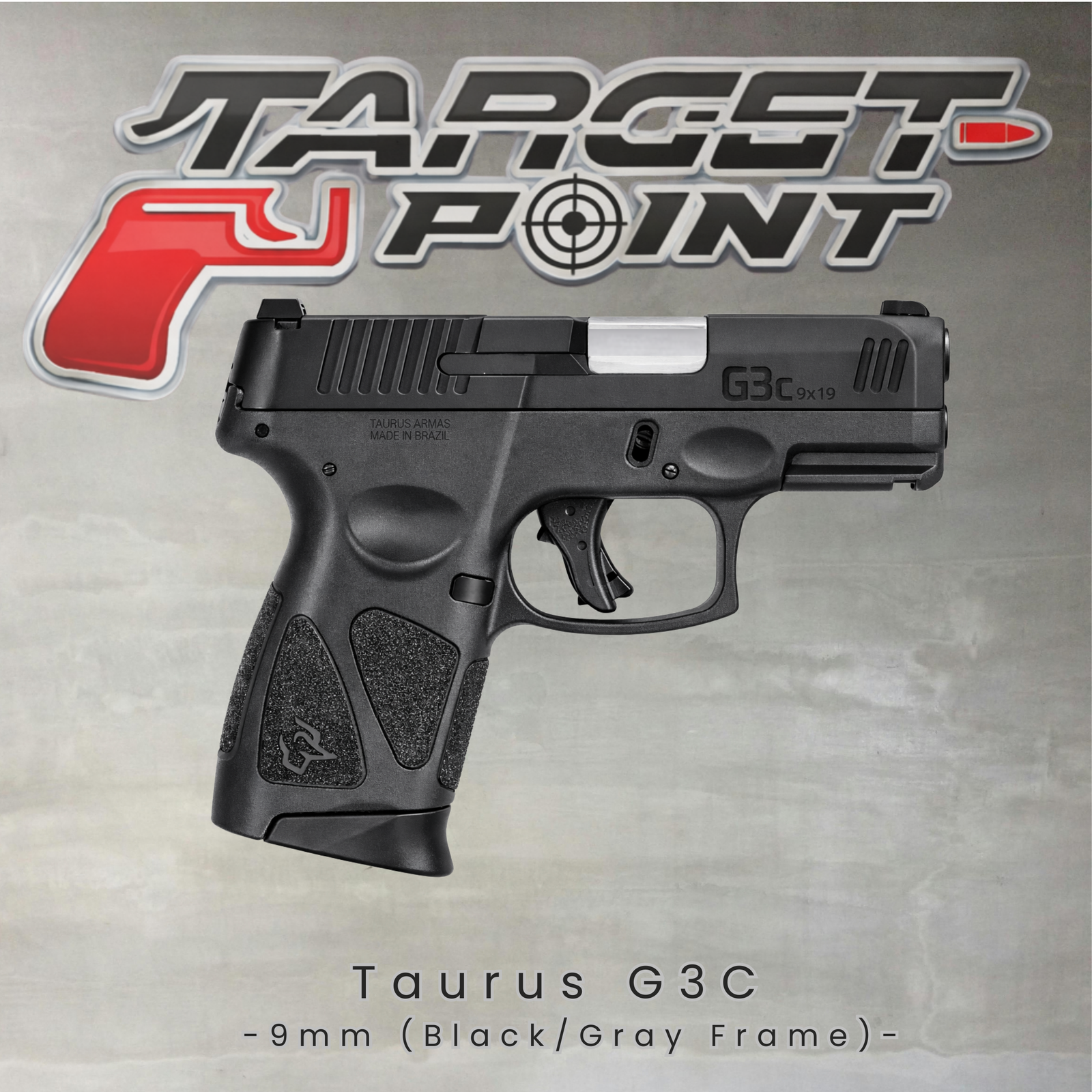 Taurus G3C 9mm (Black/Gray Frame)