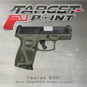 Taurus G3C Black OD Green Taurus G3C 9mm (Black/OD Green Frame)