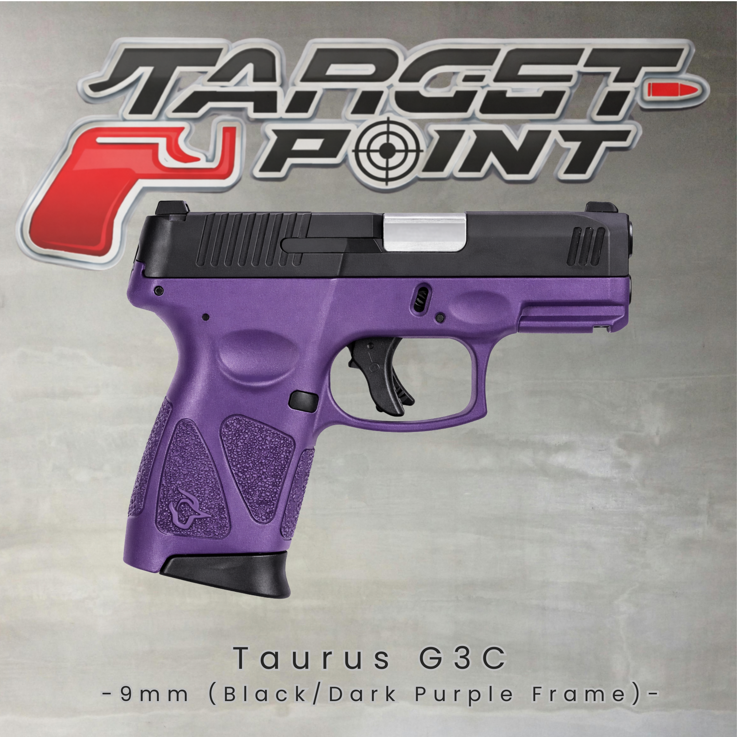 Taurus G3C 9mm (Black/Dark Purple Frame)