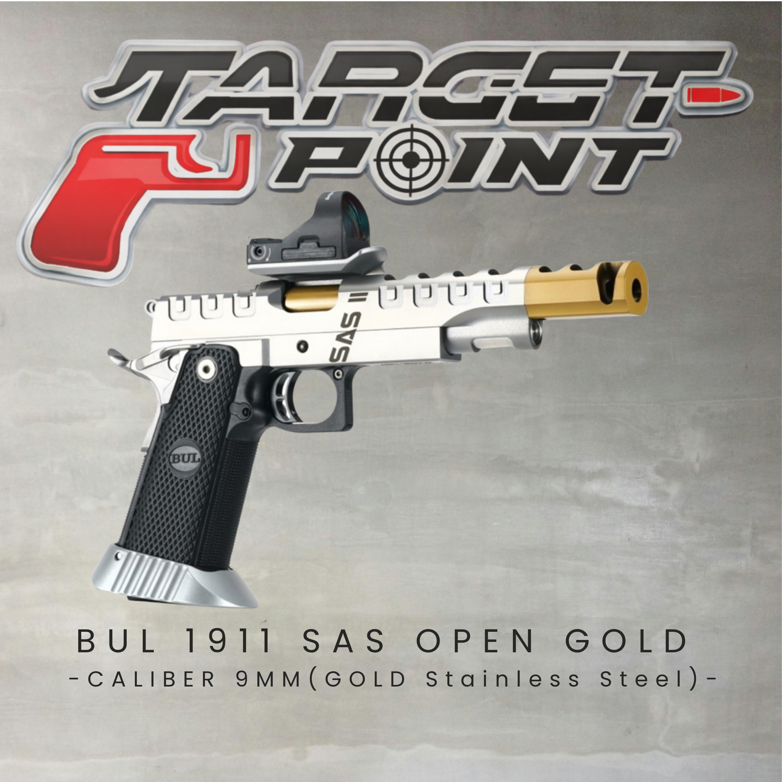 BUL 1911 SAS OPEN GOLD