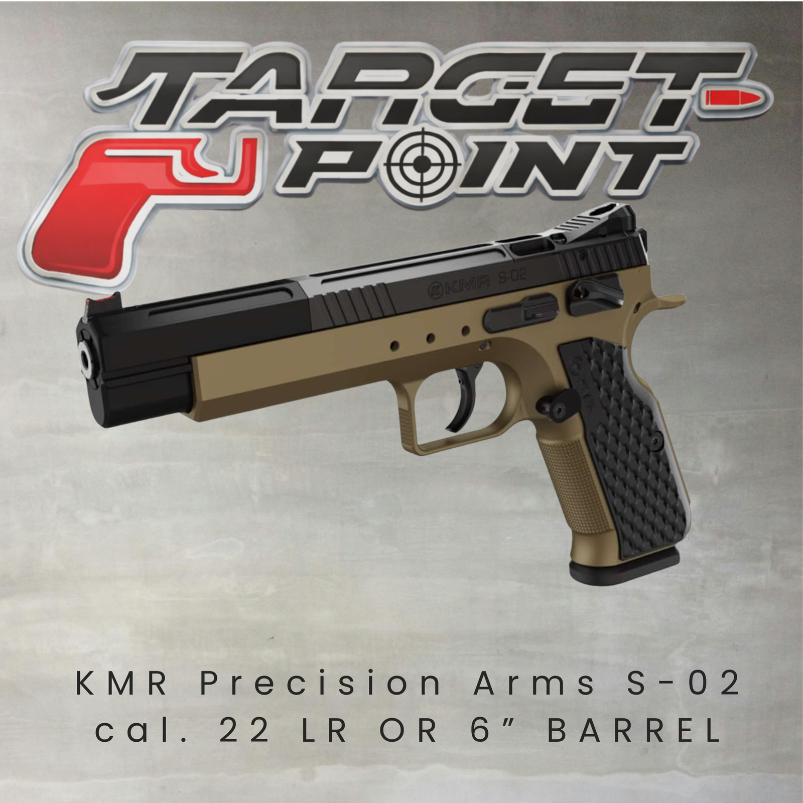 KMR Precision Arms S-02 cal.22 LR OR 6” BARREL
