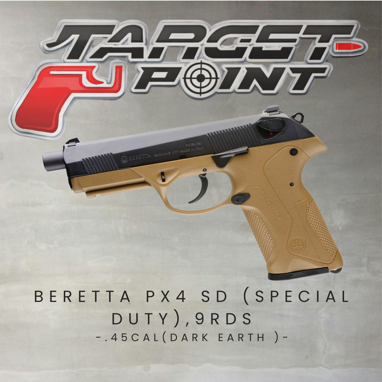 BERETTA PX4 SD (SPECIAL DUTY),9RDS