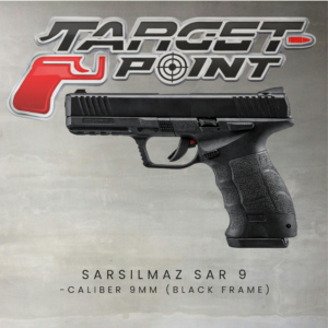 28 SARSILMAZ SAR 9 -CALIBER 9MM (BLACK FRAME)