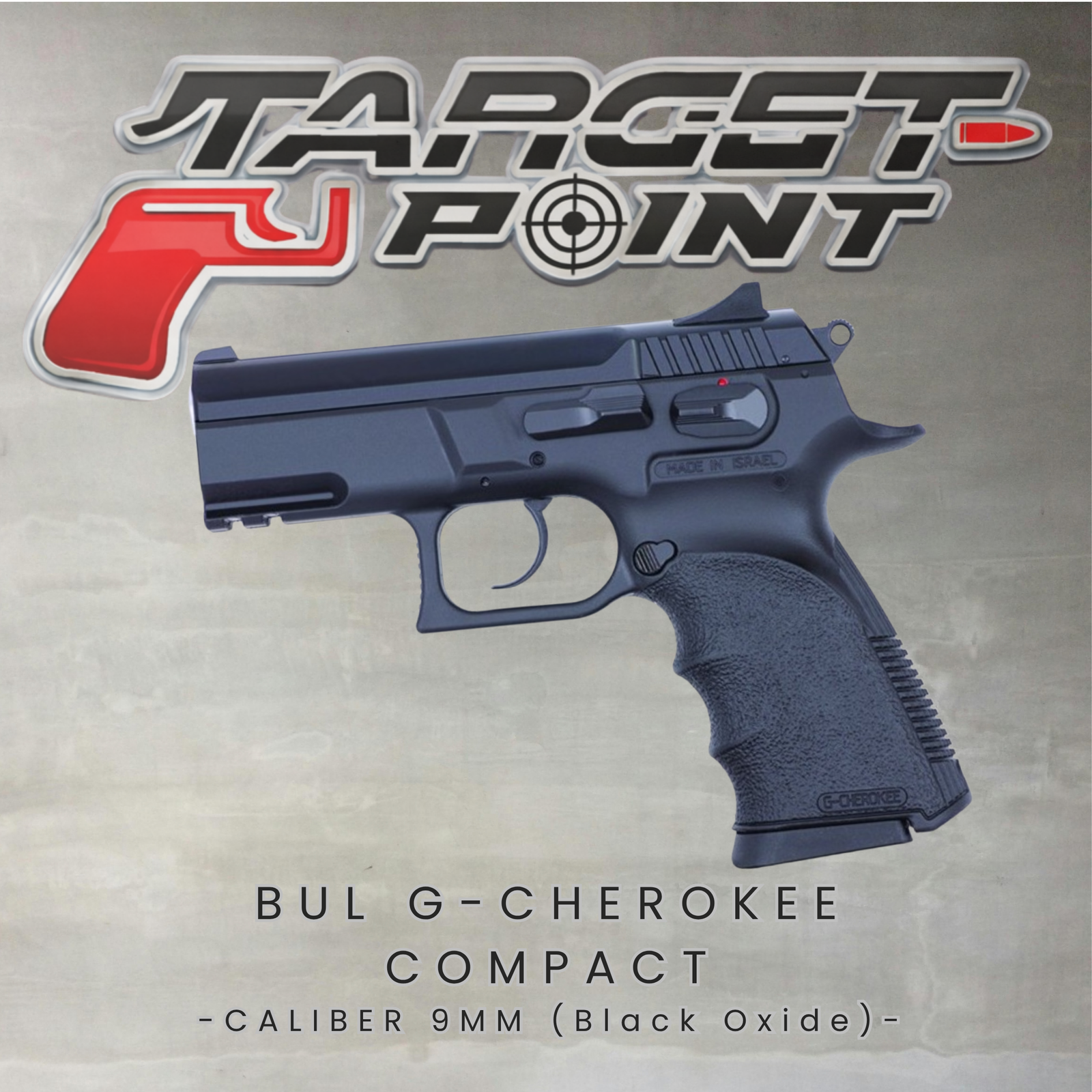 BUL G-CHEROKEE COMPACT - CALIBER 9MM (Black Oxide)