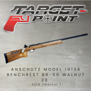6 ANSCHUTZ MODEL 1913A BENCHREST BR-50 WALNUT 20
