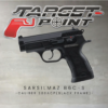 6 SARSILMAZ B6C-S - CALIBER 380ACP(BLACK FRAME)