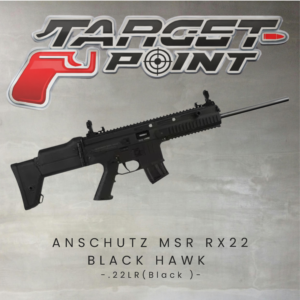 8 ANSCHUTZ MSR RX22 BLACK HAWK