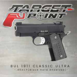 8 bul BUL 1911 CLASSIC ULTRA - .45ACP (Black Hard Anodized)