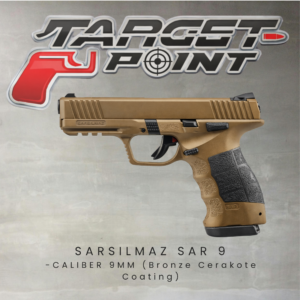SARSILMAZ - PRODUCT SARSILMAZ SAR 9 -CALIBER 9MM (Bronze Cerakote Coating)