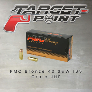 PMC Bronze 40 S&W 165 Grain JHP